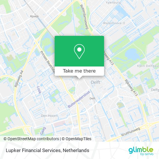 Lupker Financial Services map