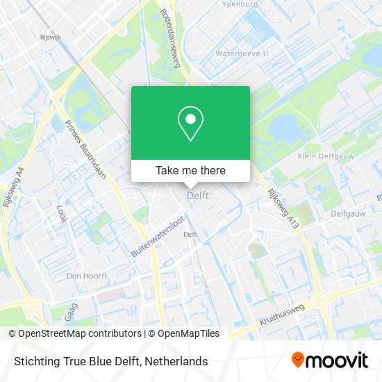 Stichting True Blue Delft map