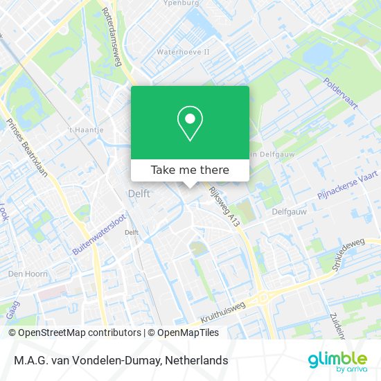M.A.G. van Vondelen-Dumay Karte