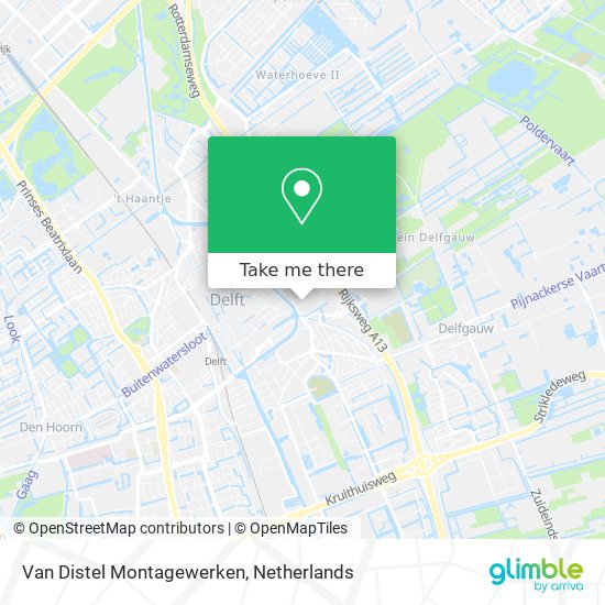 Van Distel Montagewerken map