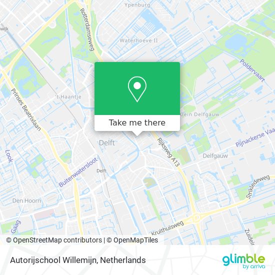 Autorijschool Willemijn map