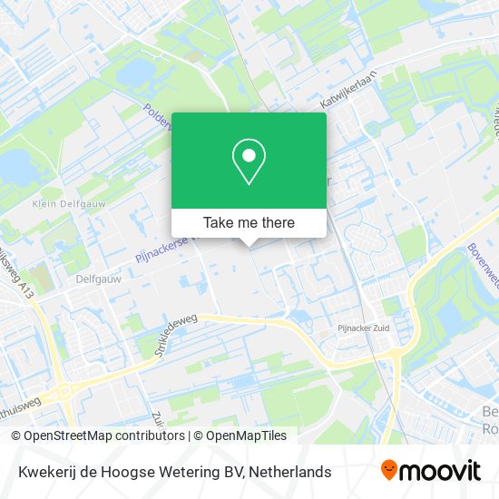 Kwekerij de Hoogse Wetering BV map