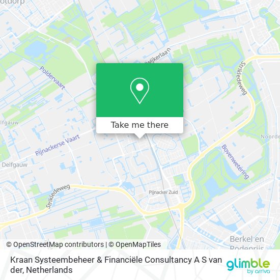 Kraan Systeembeheer & Financiële Consultancy A S van der Karte