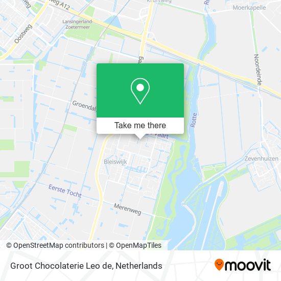 Groot Chocolaterie Leo de Karte