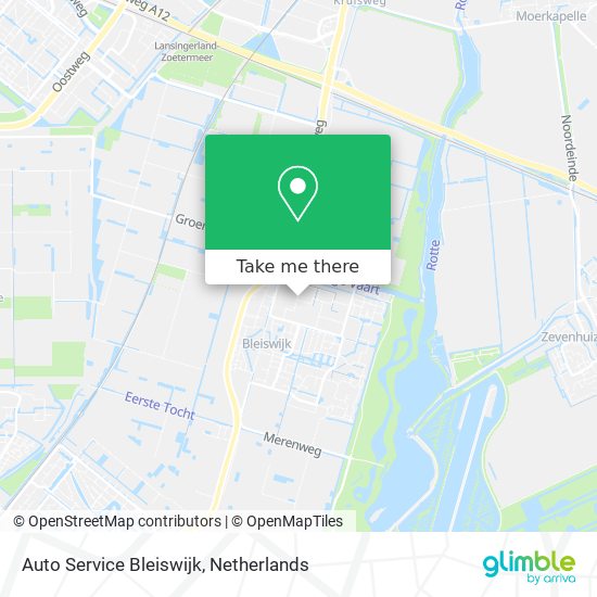 Auto Service Bleiswijk map