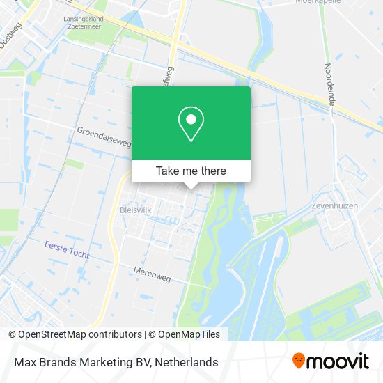 Max Brands Marketing BV map