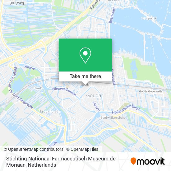 Stichting Nationaal Farmaceutisch Museum de Moriaan Karte