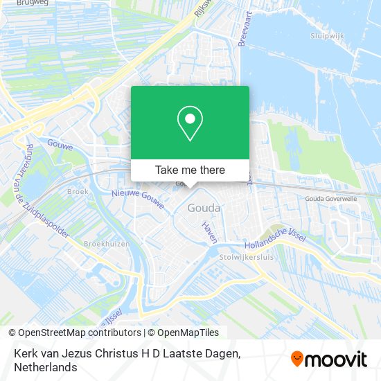 Kerk van Jezus Christus H D Laatste Dagen Karte