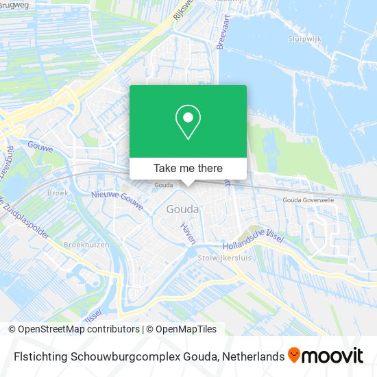 Flstichting Schouwburgcomplex Gouda map