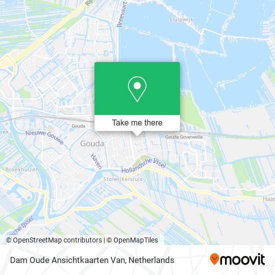 Dam Oude Ansichtkaarten Van map