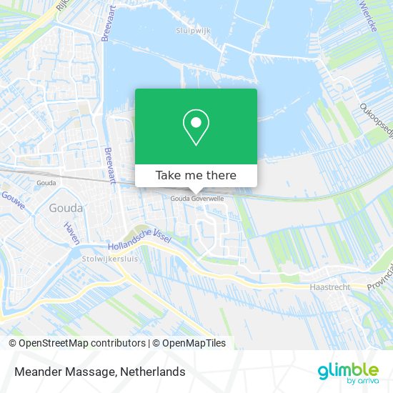 Meander Massage map