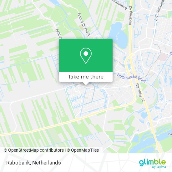 Rabobank map