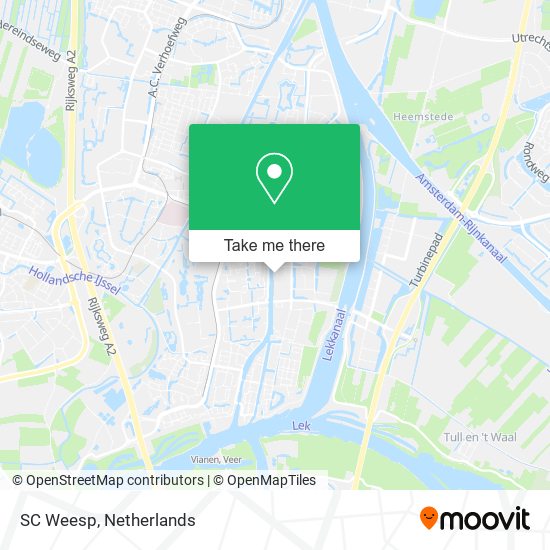 SC Weesp map