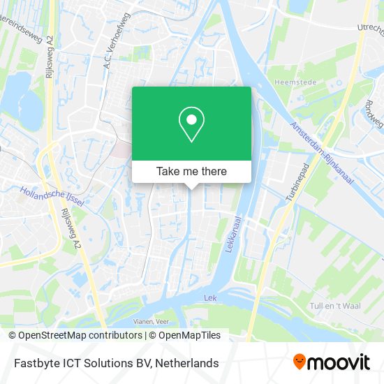 Fastbyte ICT Solutions BV map