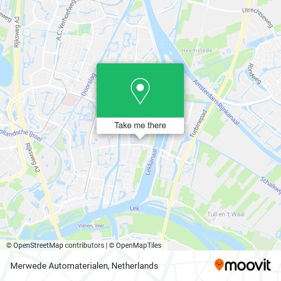 Merwede Automaterialen map