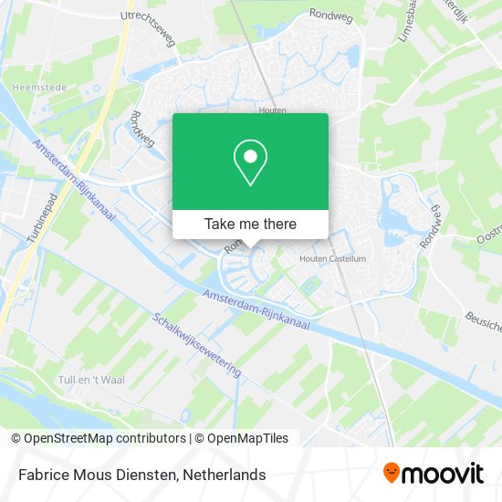 Fabrice Mous Diensten map