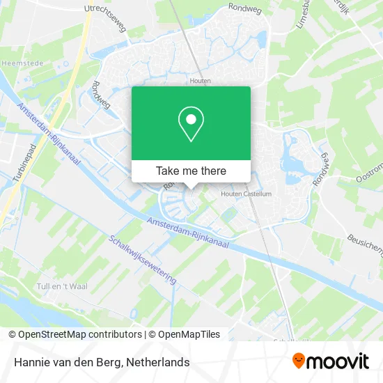 Hannie van den Berg map