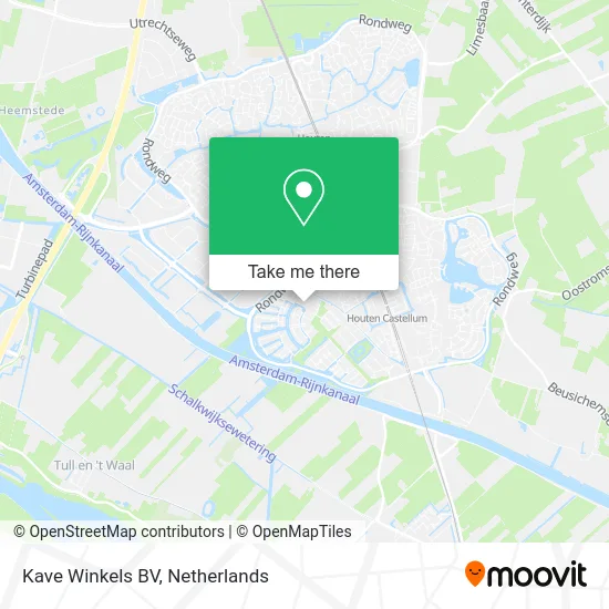 Kave Winkels BV map