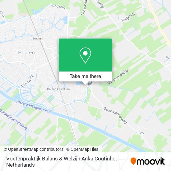 Voetenpraktijk Balans & Welzijn Anka Coutinho map