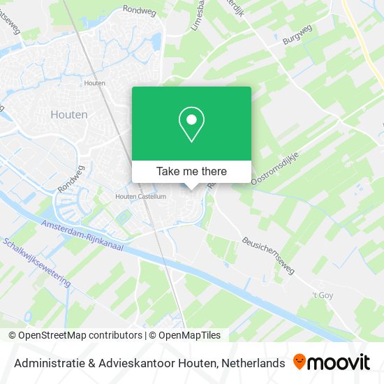 Administratie & Advieskantoor Houten map