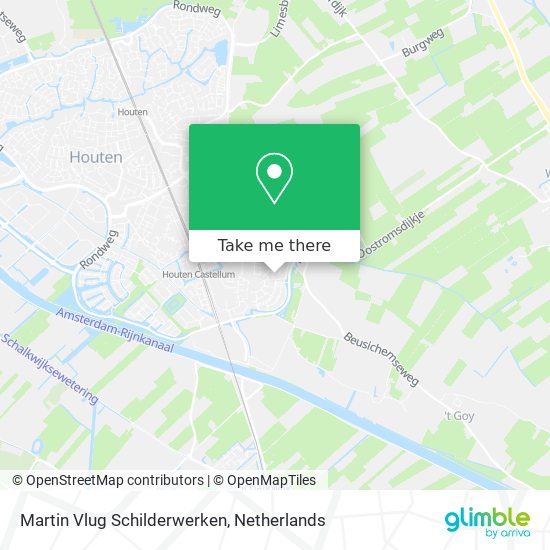 Martin Vlug Schilderwerken map