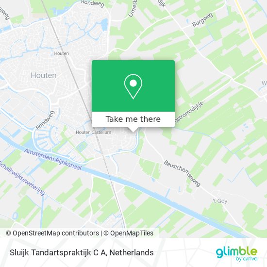 Sluijk Tandartspraktijk C A map