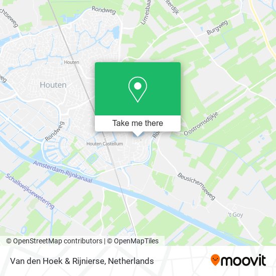 Van den Hoek & Rijnierse map