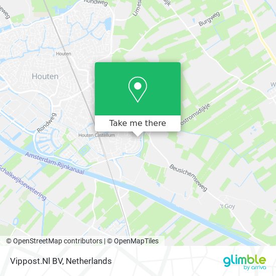 Vippost.Nl BV map