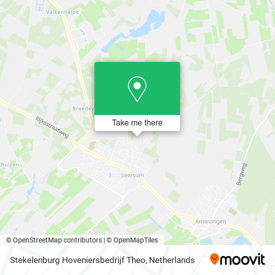 Stekelenburg Hoveniersbedrijf Theo map