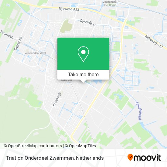 Triatlon Onderdeel Zwemmen map