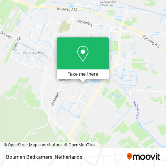 Bouman Badkamers map