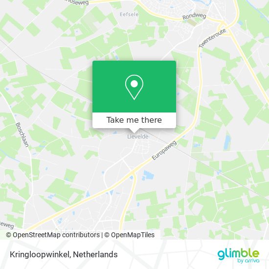 Kringloopwinkel Karte