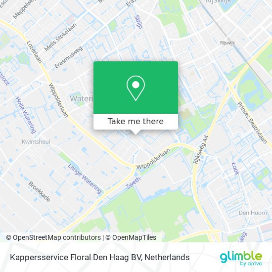 Kappersservice Floral Den Haag BV Karte