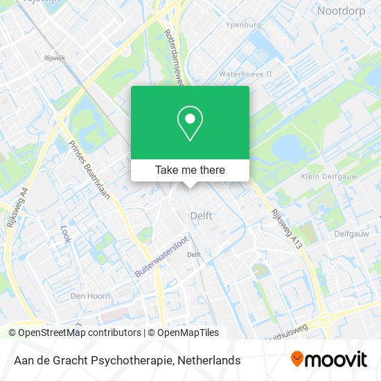 Aan de Gracht Psychotherapie map