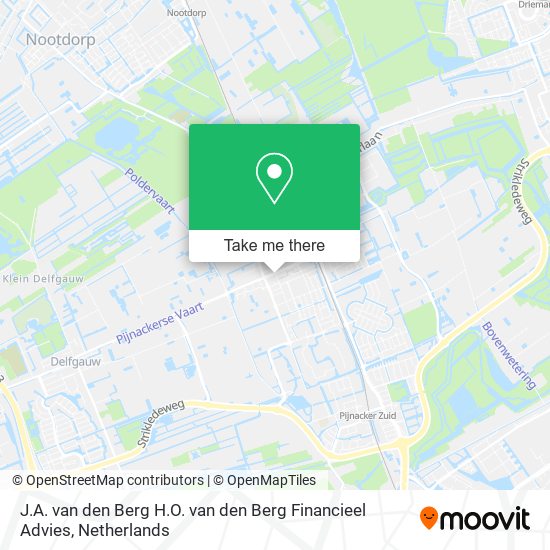 J.A. van den Berg H.O. van den Berg Financieel Advies map