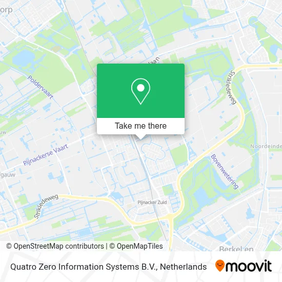 Quatro Zero Information Systems B.V. map