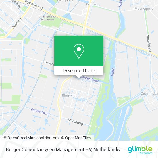 Burger Consultancy en Management BV Karte