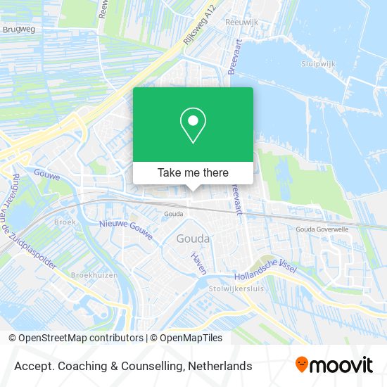 Accept. Coaching & Counselling map