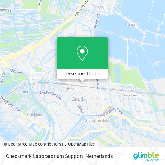 Checkmark Laboratorium Support map
