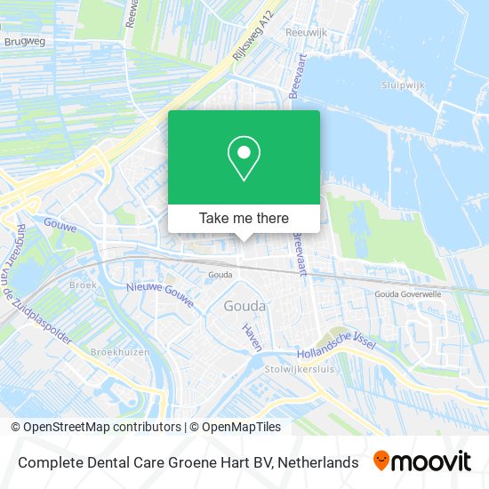 Complete Dental Care Groene Hart BV map