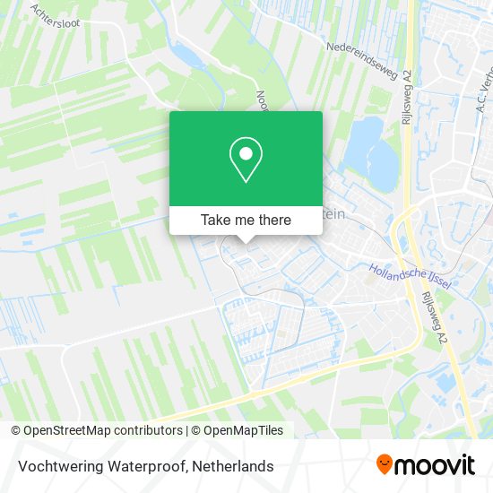 Vochtwering Waterproof map