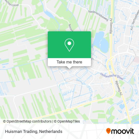 Huisman Trading map