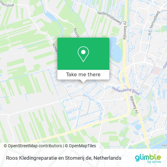 Roos Kledingreparatie en Stomerij de map