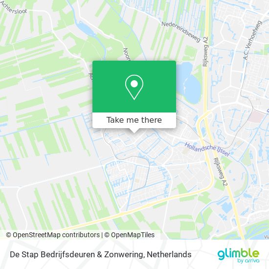 De Stap Bedrijfsdeuren & Zonwering map