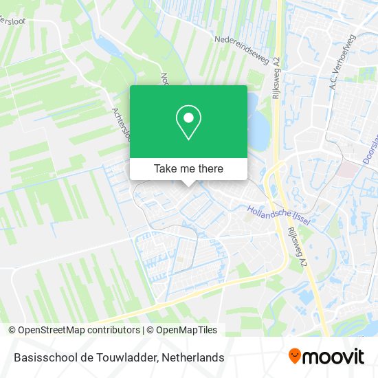 Basisschool de Touwladder map