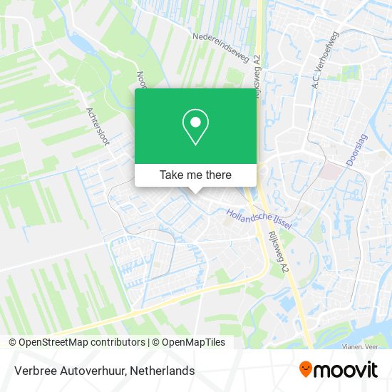 Verbree Autoverhuur map