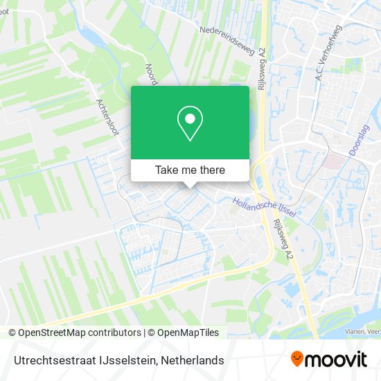Utrechtsestraat IJsselstein map