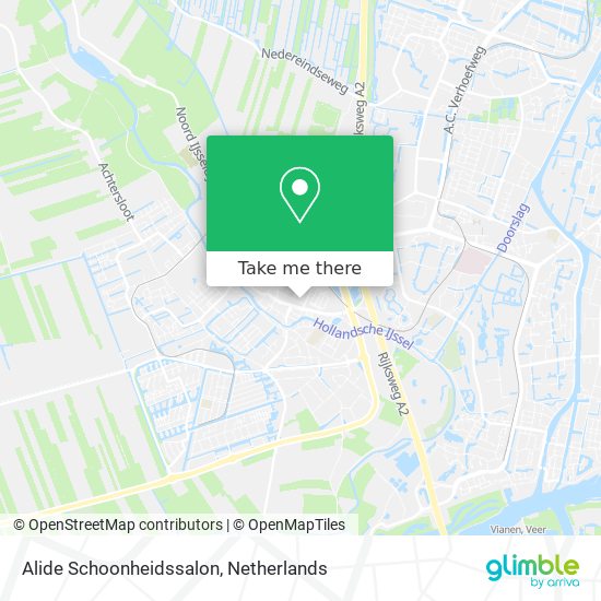 Alide Schoonheidssalon map