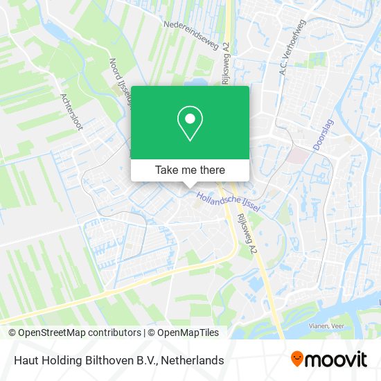 Haut Holding Bilthoven B.V. map