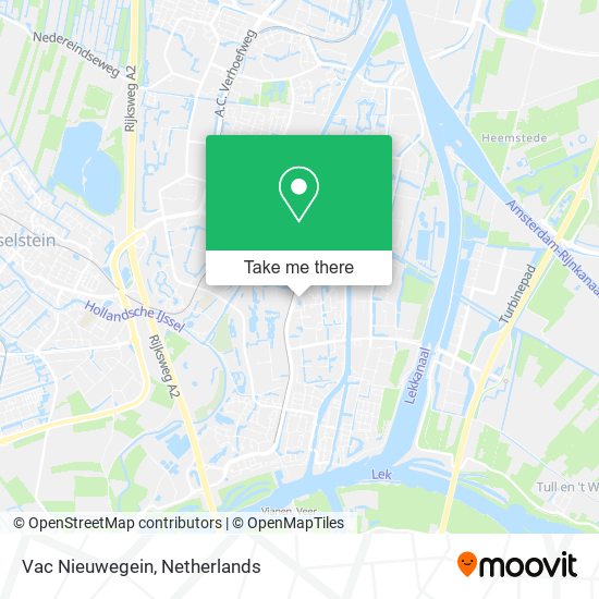 Vac Nieuwegein map